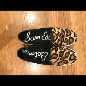 Leopard Sam Edelman Edna SlipOns